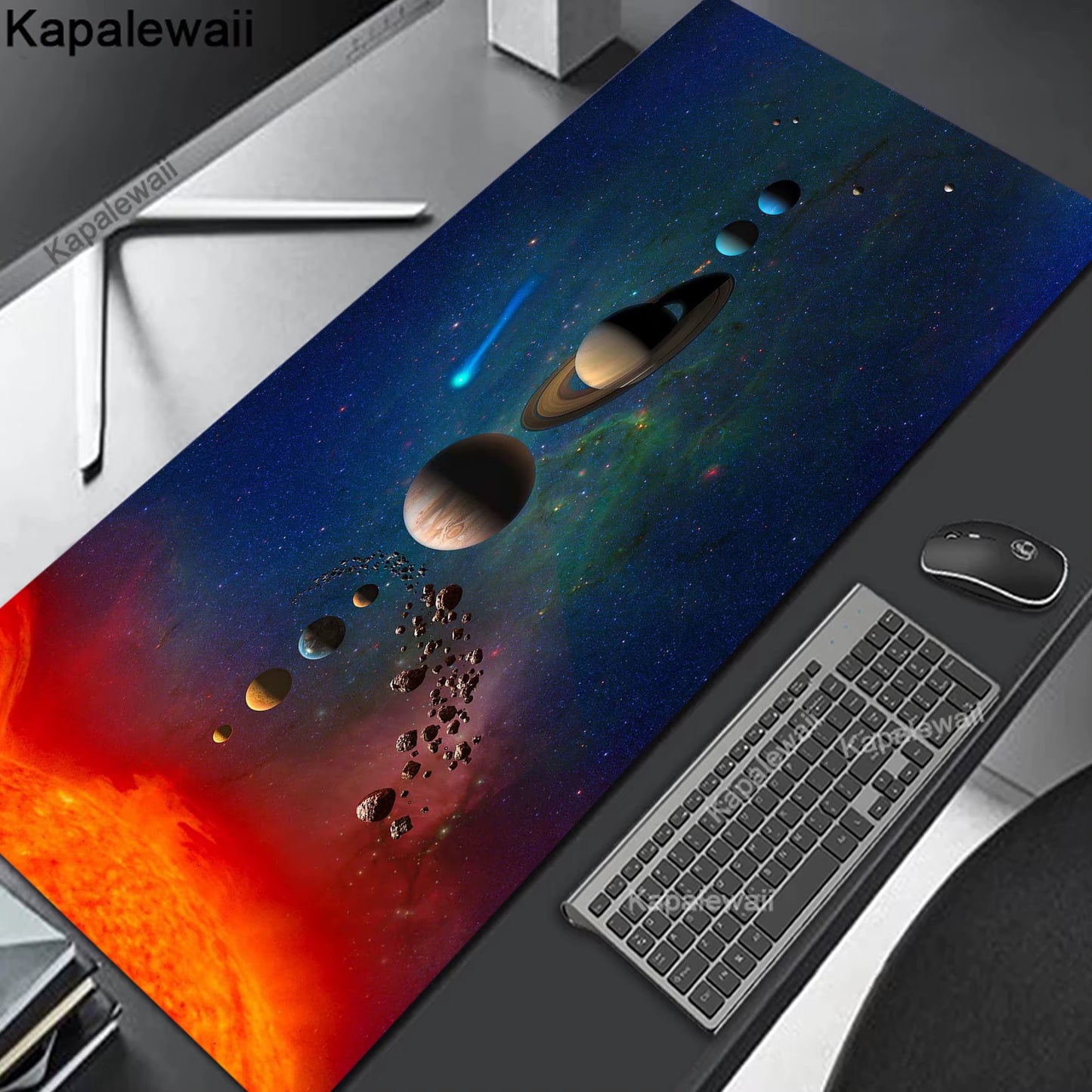 Extended Mouse Pad Big Gaming Mouse Pad Rubber Mouse Mat Gaming Speed Keyboard Pads Office Rubber Desk Mat Gaming Mats 900X400Mm