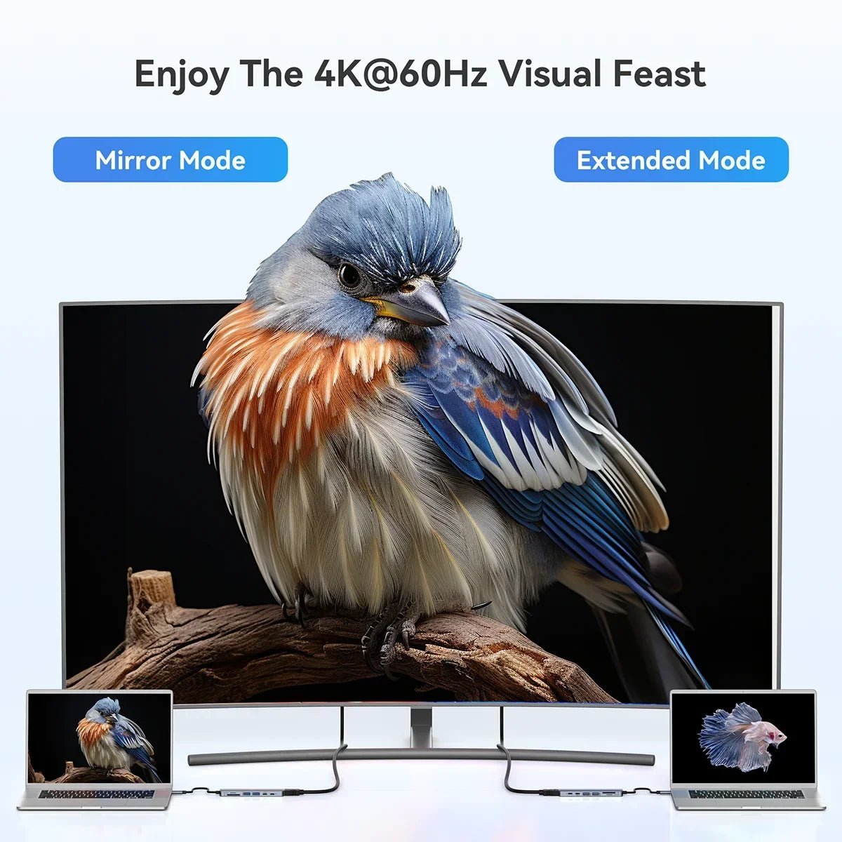 USB HUB to 4K HDMI Type C Hub Adapter Docking Station for Macbook Pro/Air USB 3.0 Sd/Micro SD PD 100W Laptop Accessories