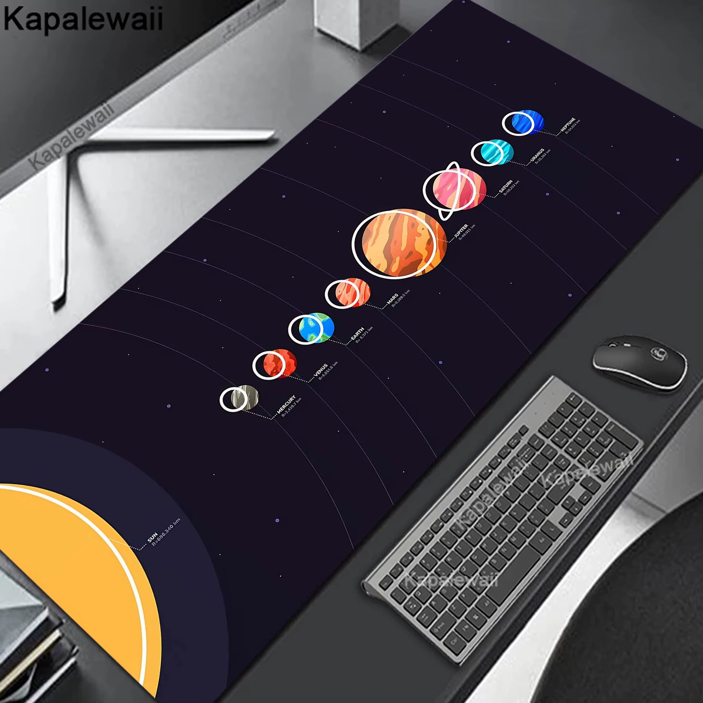 Extended Mouse Pad Big Gaming Mouse Pad Rubber Mouse Mat Gaming Speed Keyboard Pads Office Rubber Desk Mat Gaming Mats 900X400Mm