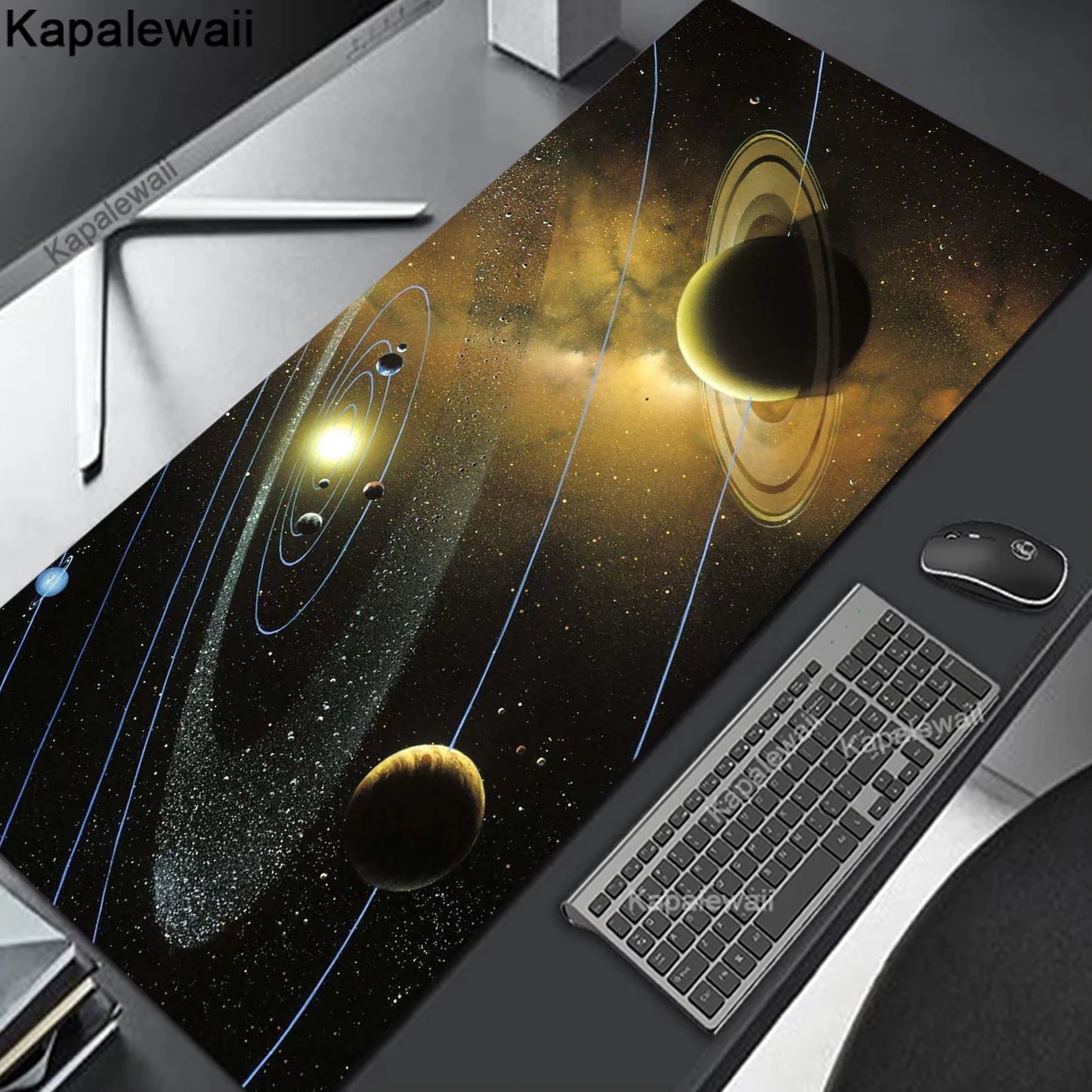 Extended Mouse Pad Big Gaming Mouse Pad Rubber Mouse Mat Gaming Speed Keyboard Pads Office Rubber Desk Mat Gaming Mats 900X400Mm