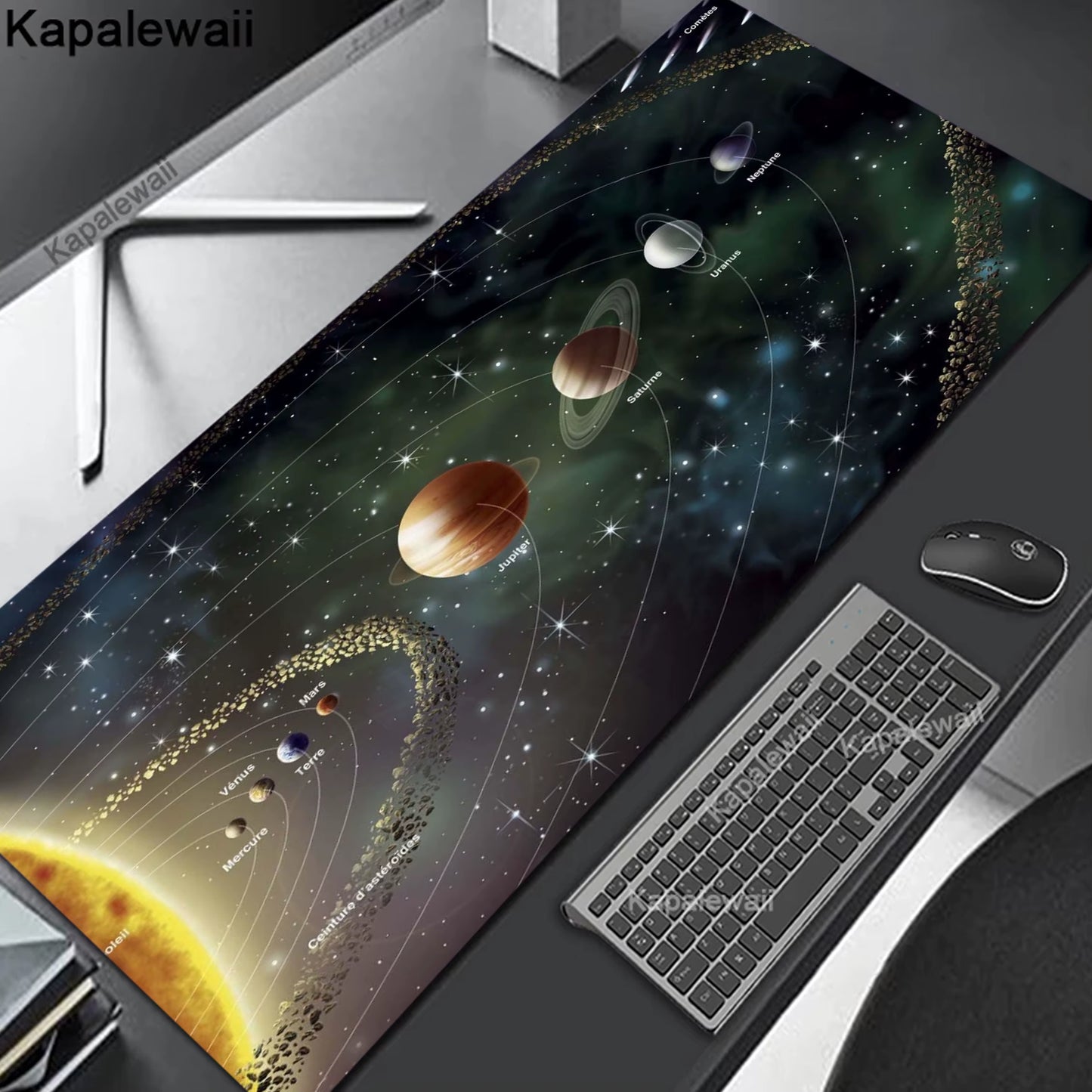 Extended Mouse Pad Big Gaming Mouse Pad Rubber Mouse Mat Gaming Speed Keyboard Pads Office Rubber Desk Mat Gaming Mats 900X400Mm